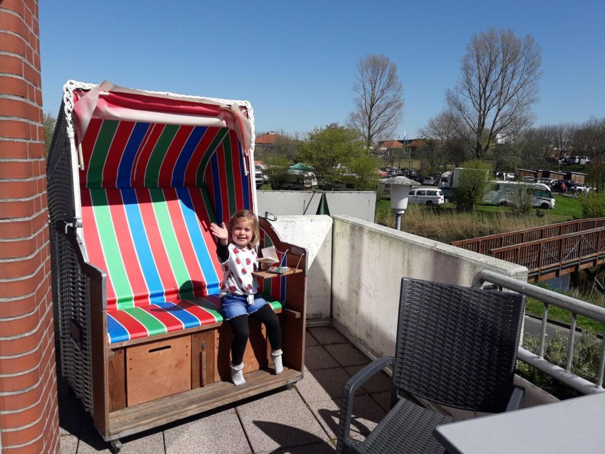Fewo Jadekieker Mit Balkon - Horumersiel Exteriör bild
