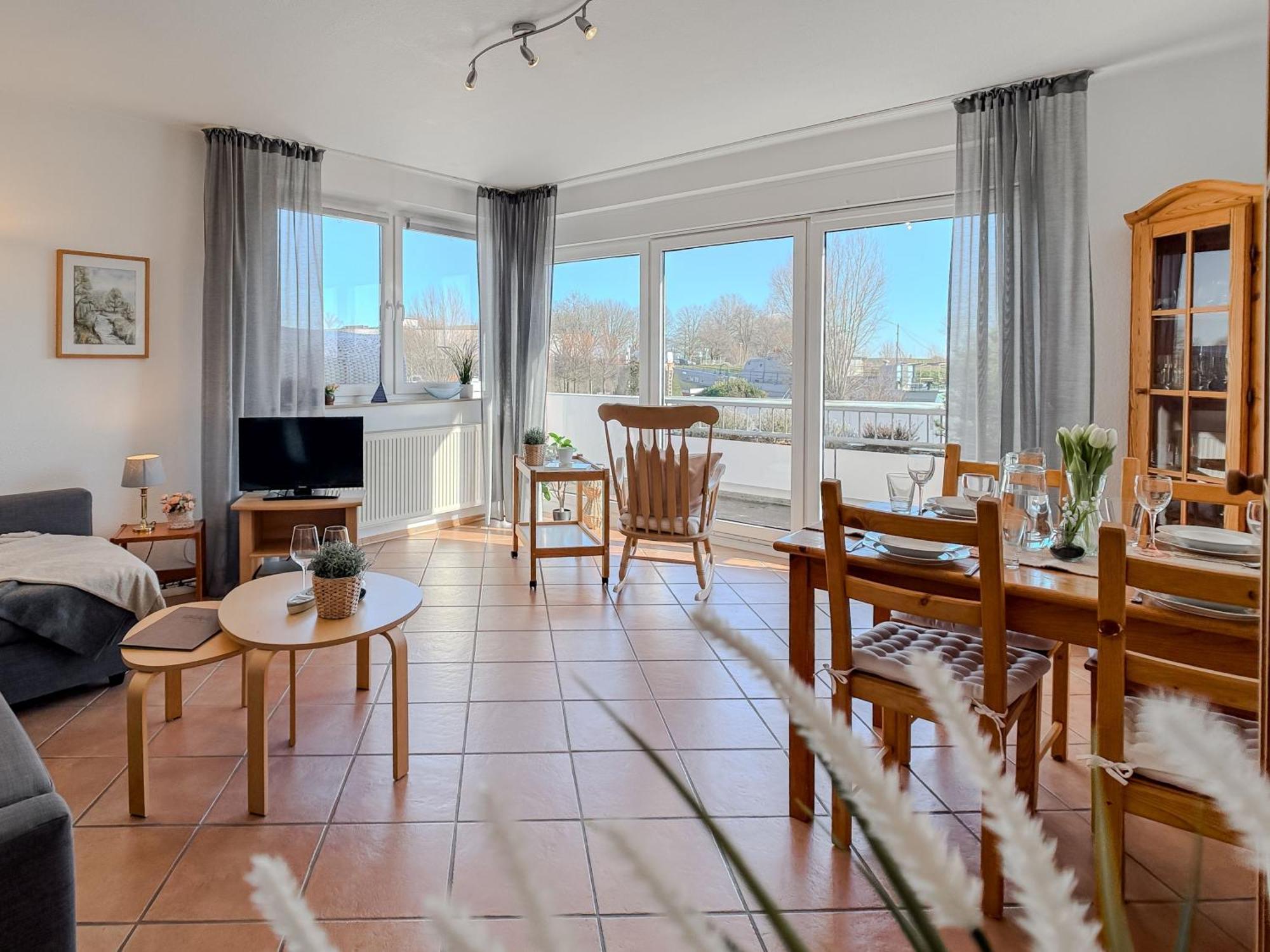 Fewo Jadekieker Mit Balkon - Horumersiel Exteriör bild