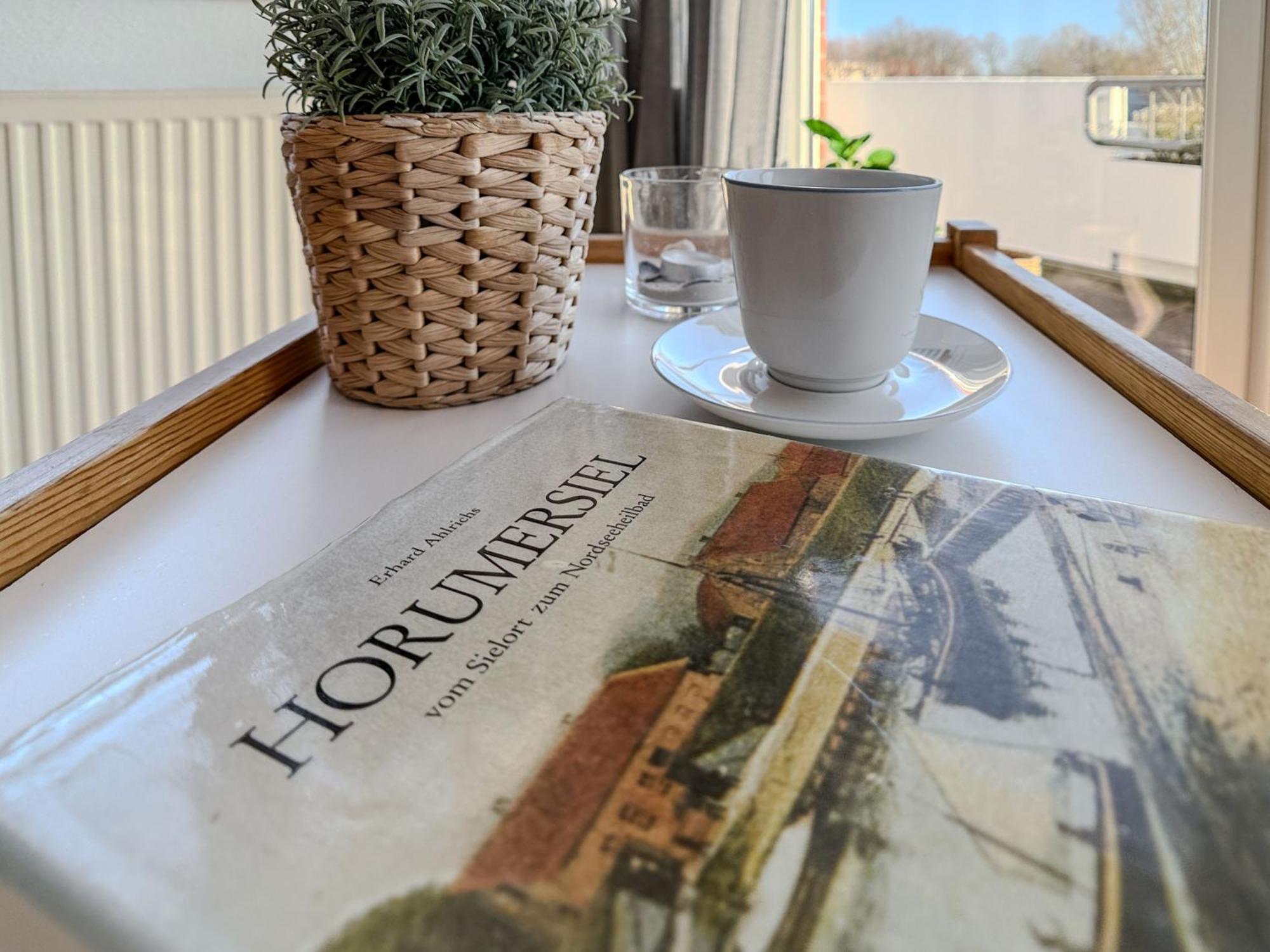 Fewo Jadekieker Mit Balkon - Horumersiel Exteriör bild